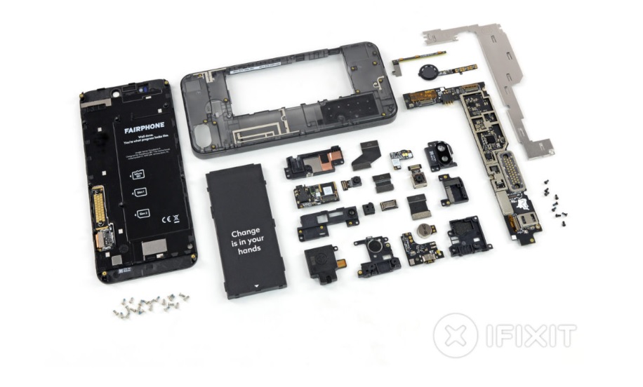 En kolay tamir edilebilir telefon Fairphone 3