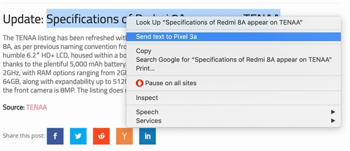 Chrome tarayıcısına 'paylaşılabilen pano' özelliği geliyor