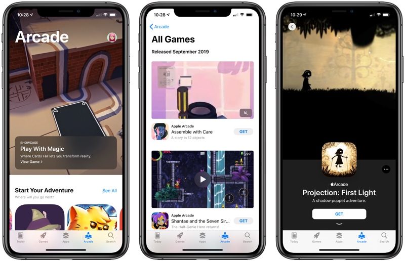 Apple Arcade hizmeti iOS 13 kullanıcıları için başlatıldı