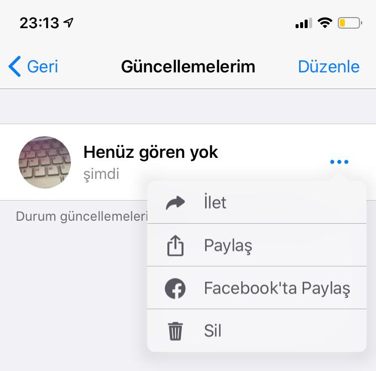 WhatsApp hikayelerini Facebook'ta paylaşma dönemi başladı