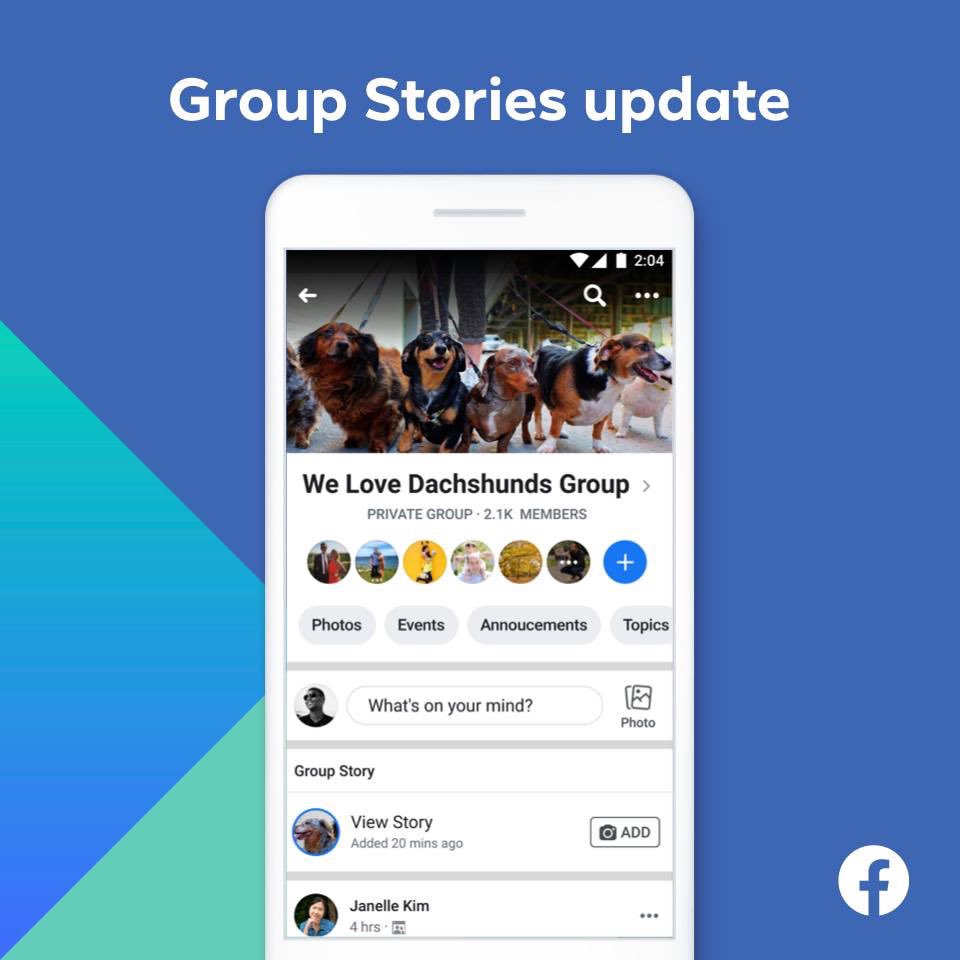 Facebook, Grup Hikayeleri özelliğini sonlandırıyor