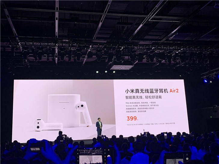 Xiaomi Air 2 kablosuz kulaklık tanıtıldı