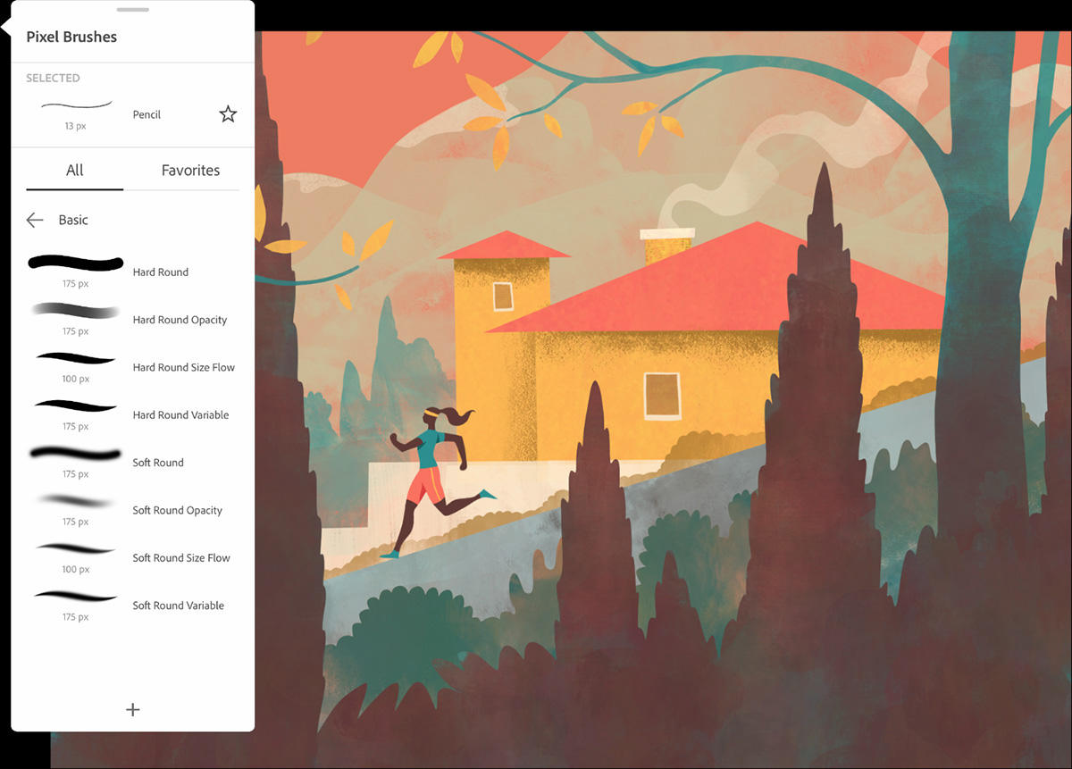 Adobe Fresco uygulaması iPad için indirmeye sunuldu