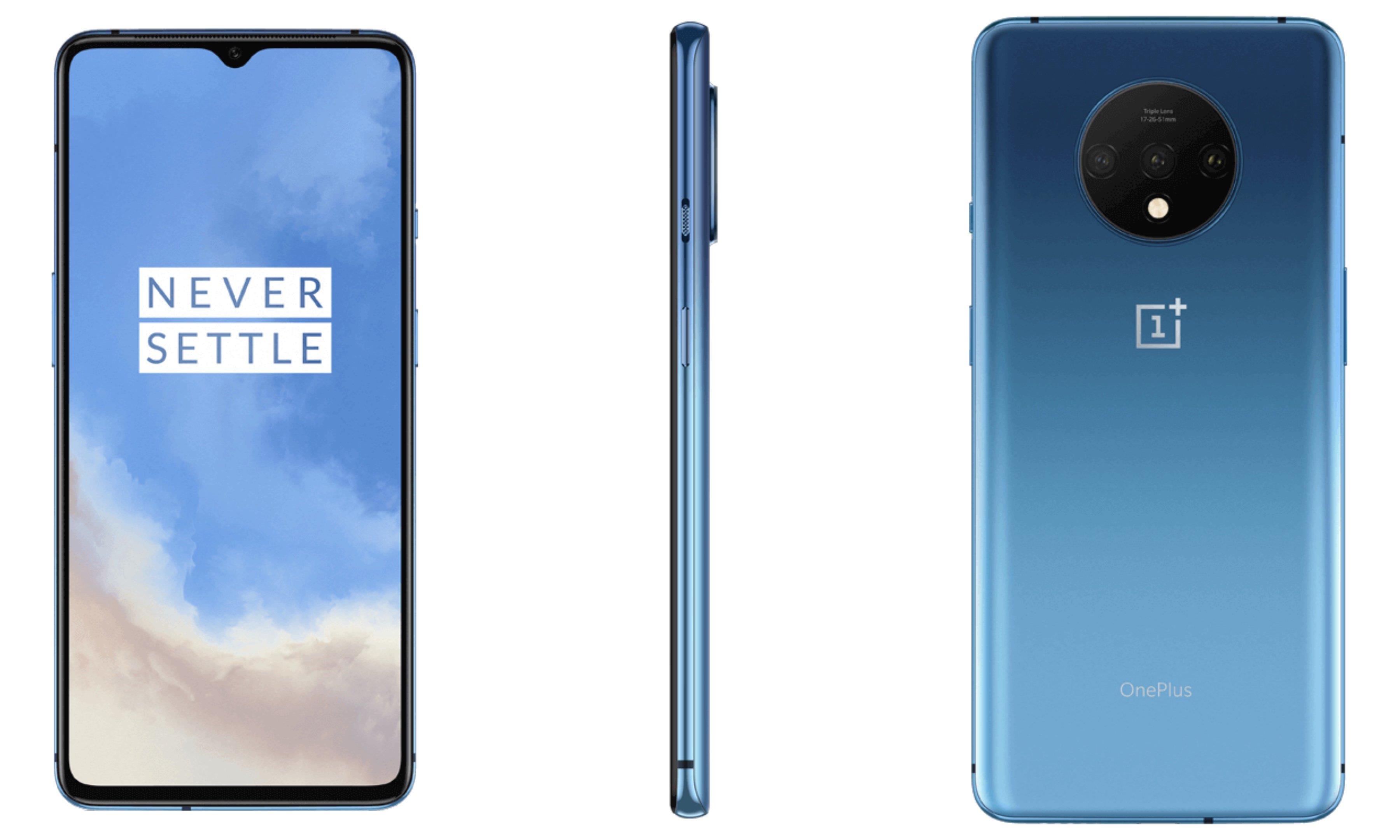 OnePlus 7T üç arka kamera, 90Hz ekran ve Snapdragon 855+ ile tanıtıldı