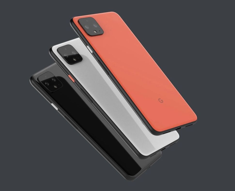 Google Pixel 4'ün beyaz versiyonuna ait basın görseli yayınlandı