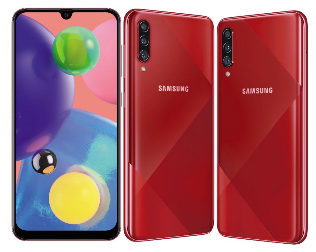 64 megapiksel kameralı Samsung Galaxy A70s tanıtıldı