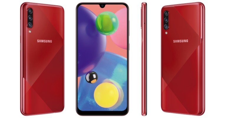 64 megapiksel kameralı Samsung Galaxy A70s tanıtıldı