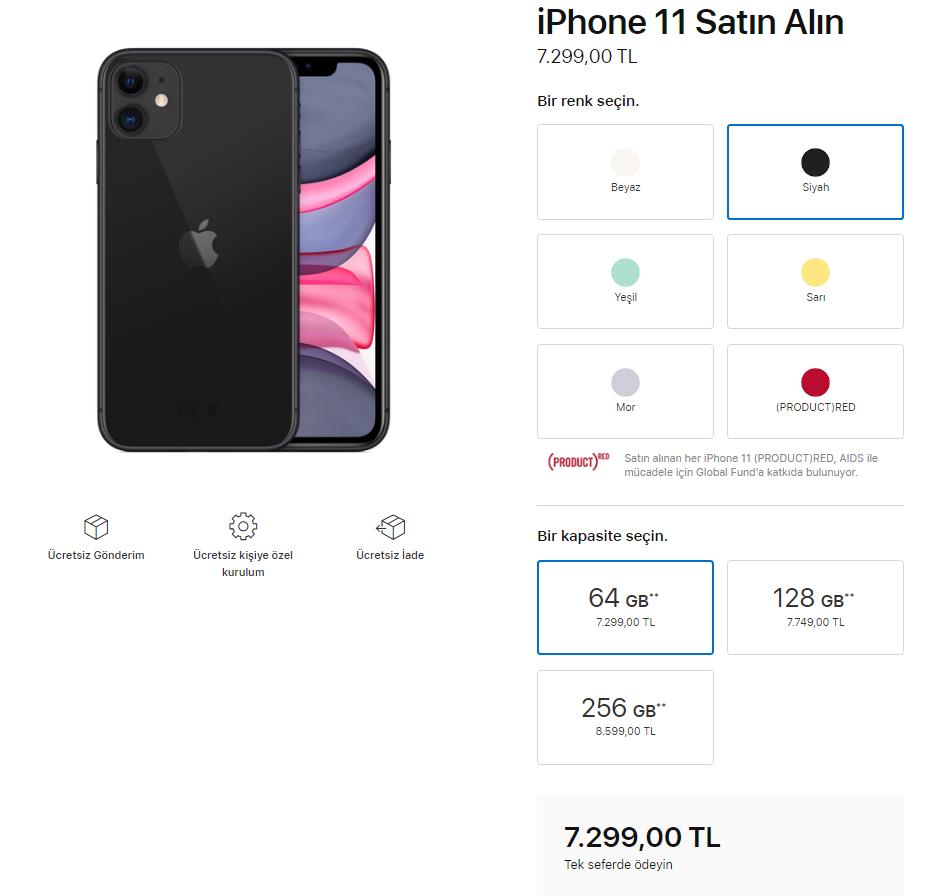 iPhone 11 ve Apple Watch Series 5’in Türkiye fiyatı açıklandı