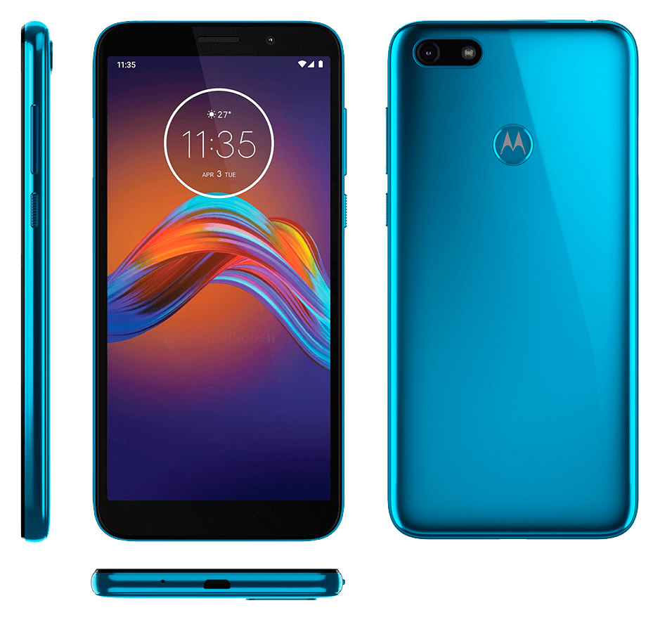 Motorola Moto E6 Play'in render görüntüleri ortaya çıktı