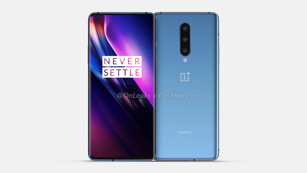 OnePlus 8 Pro, kamera delikli ekranıyla ortaya çık