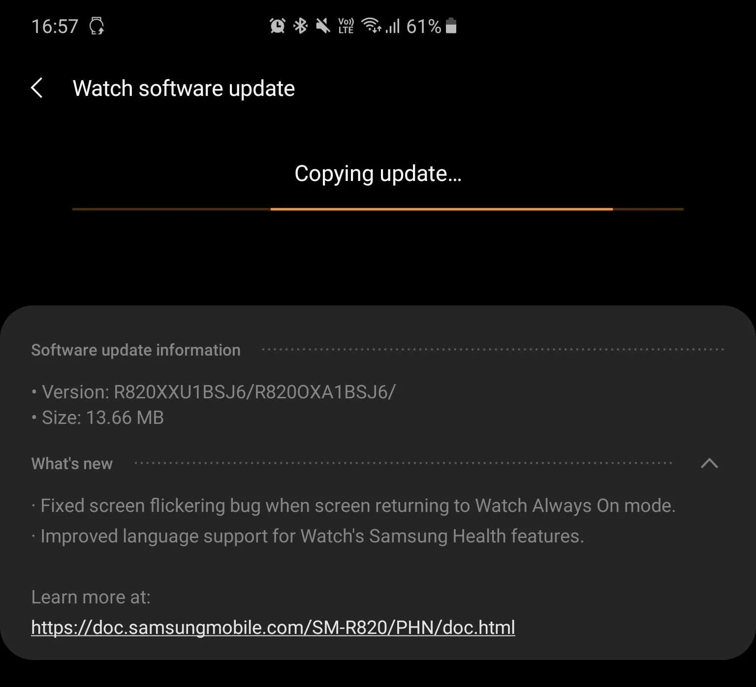 Samsung Galaxy Watch Active2 için ekran titremesini düzelten güncelleme