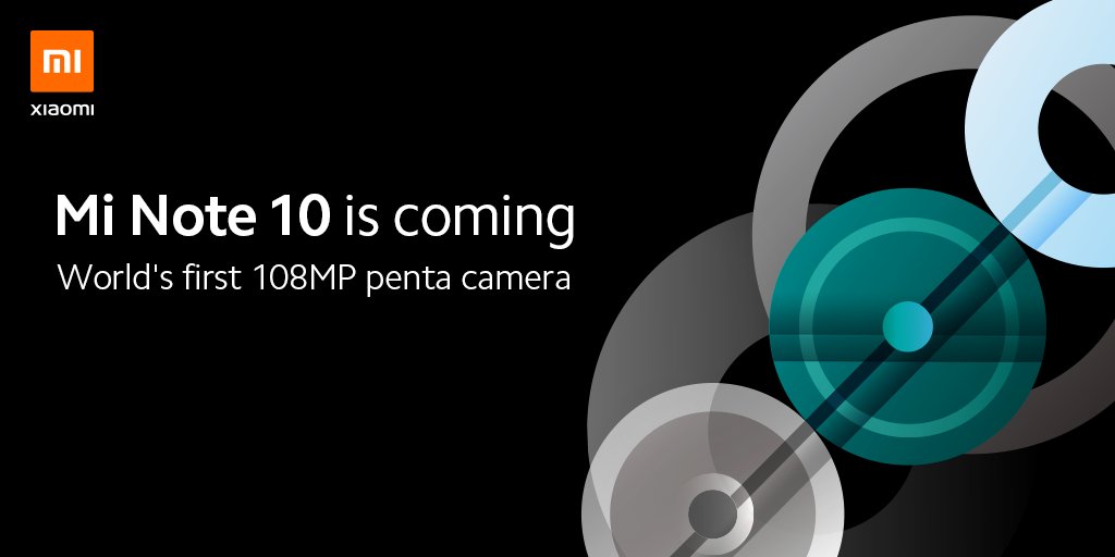 Xiaomi resmen açıkladı: Mi Note 10 beş arka kamera ile gelecek