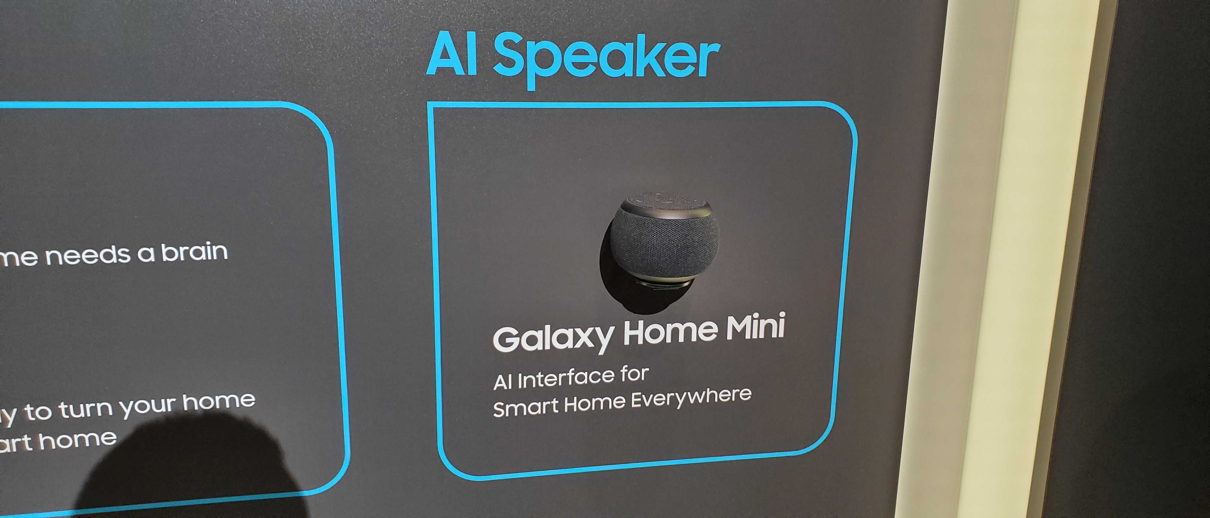 Samsung geliştirici konferansında Galaxy Home Mini'yi sergiledi