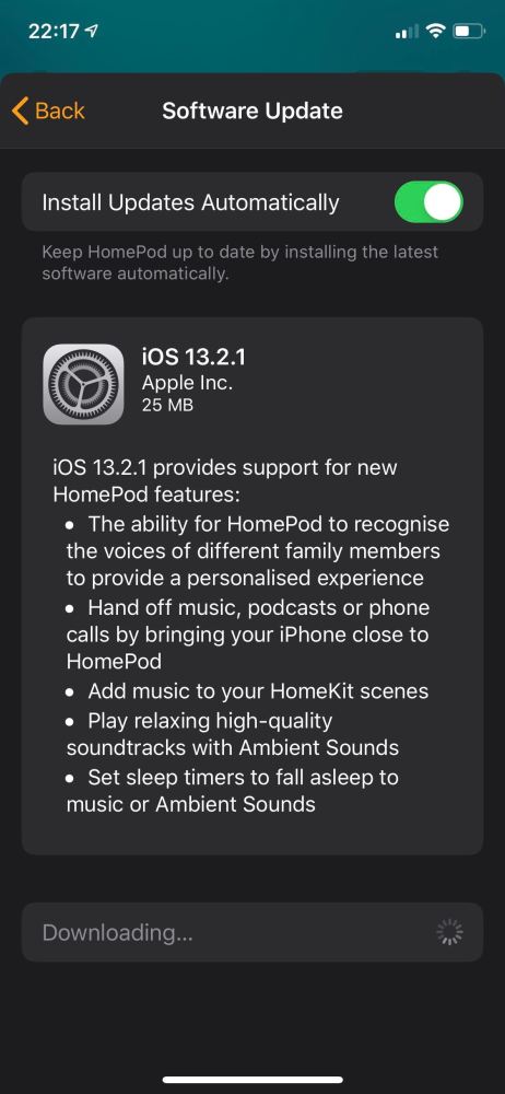 Apple şikayetlerin ardından yeni bir HomePod güncellemesi yayınladı