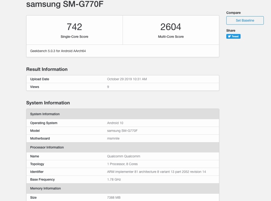 Galaxy S10 Lite geliyor