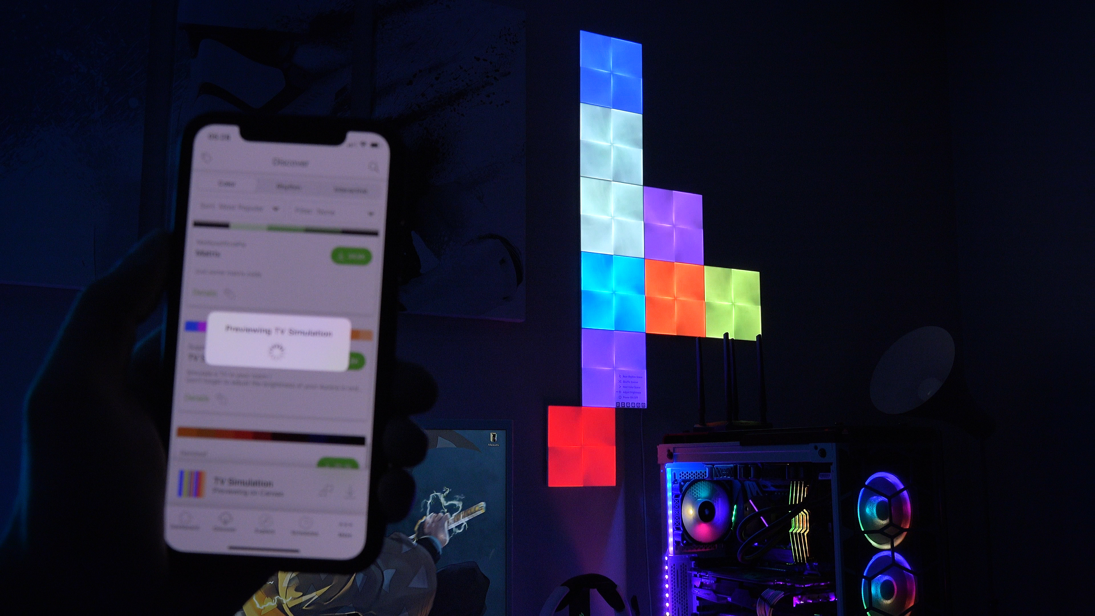 En pahalı ışığa dokunmak 'Nanoleaf Canvas incelemesi'