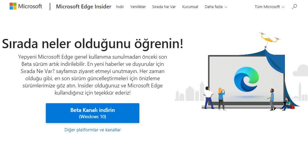 Chromium tabanlı Microsoft Edge'in çıkış tarihi belli oldu: 15 Ocak 2020