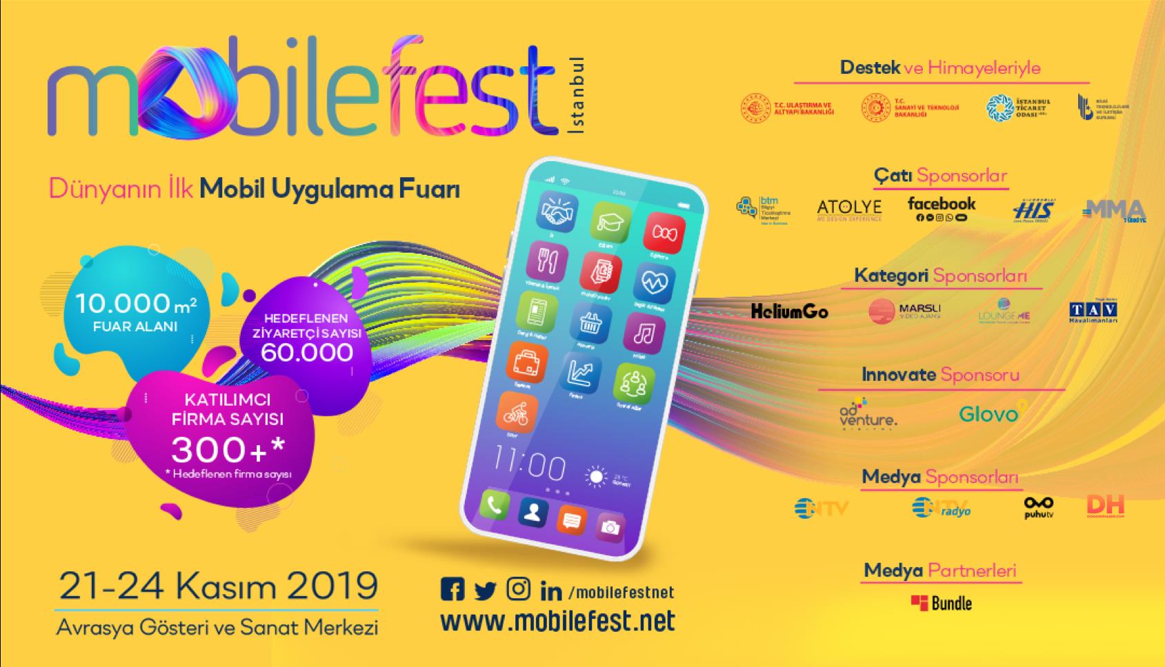 Mobil uygulamanın tüm bileşenleri Mobilefest’te buluşuyor!  