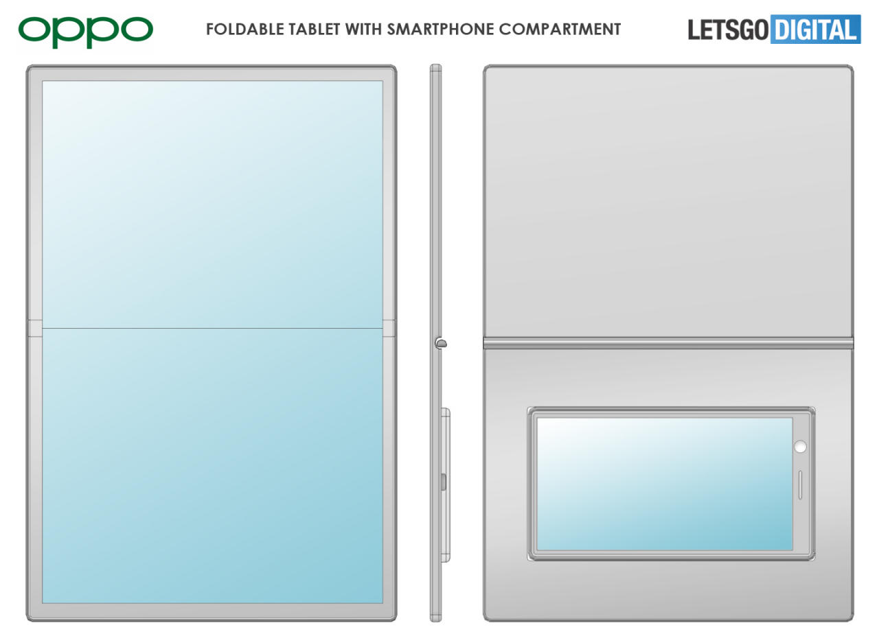 Oppo’dan katlanabilir telefonlara Asus PadFone tarzı yaklaşım