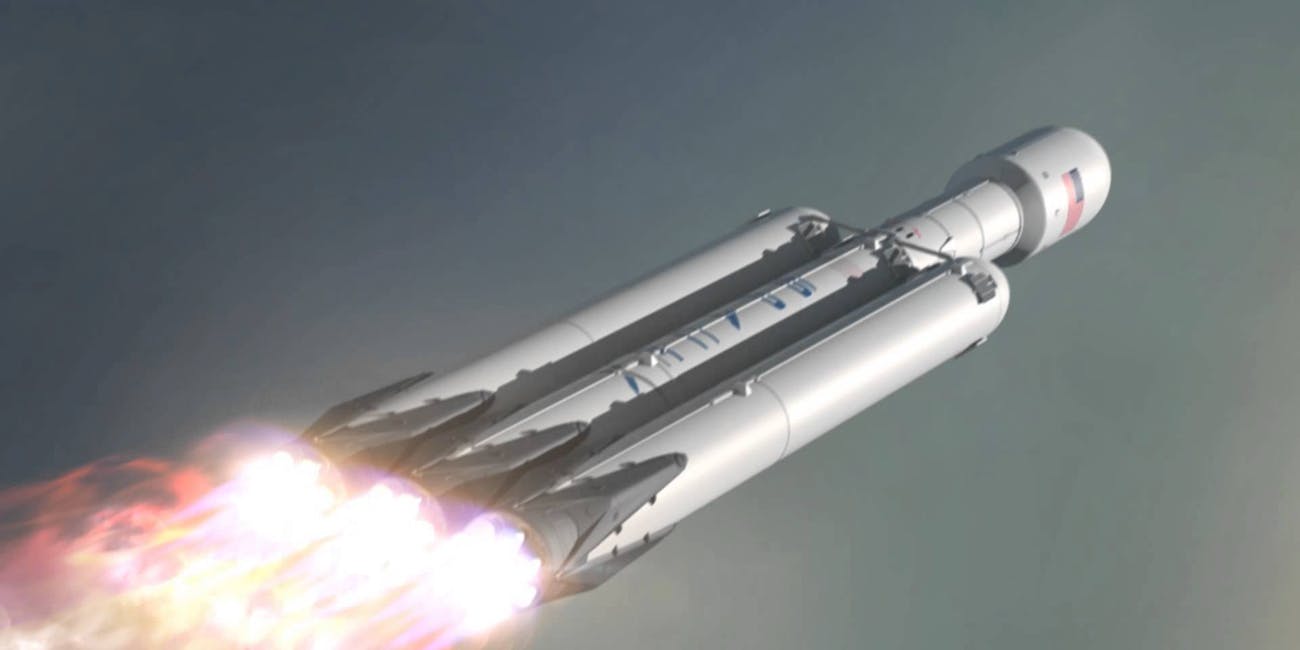 SpaceX, Falcon roketine ait parçanın Dünya’ya düştüğü anın videosunu yayınladı