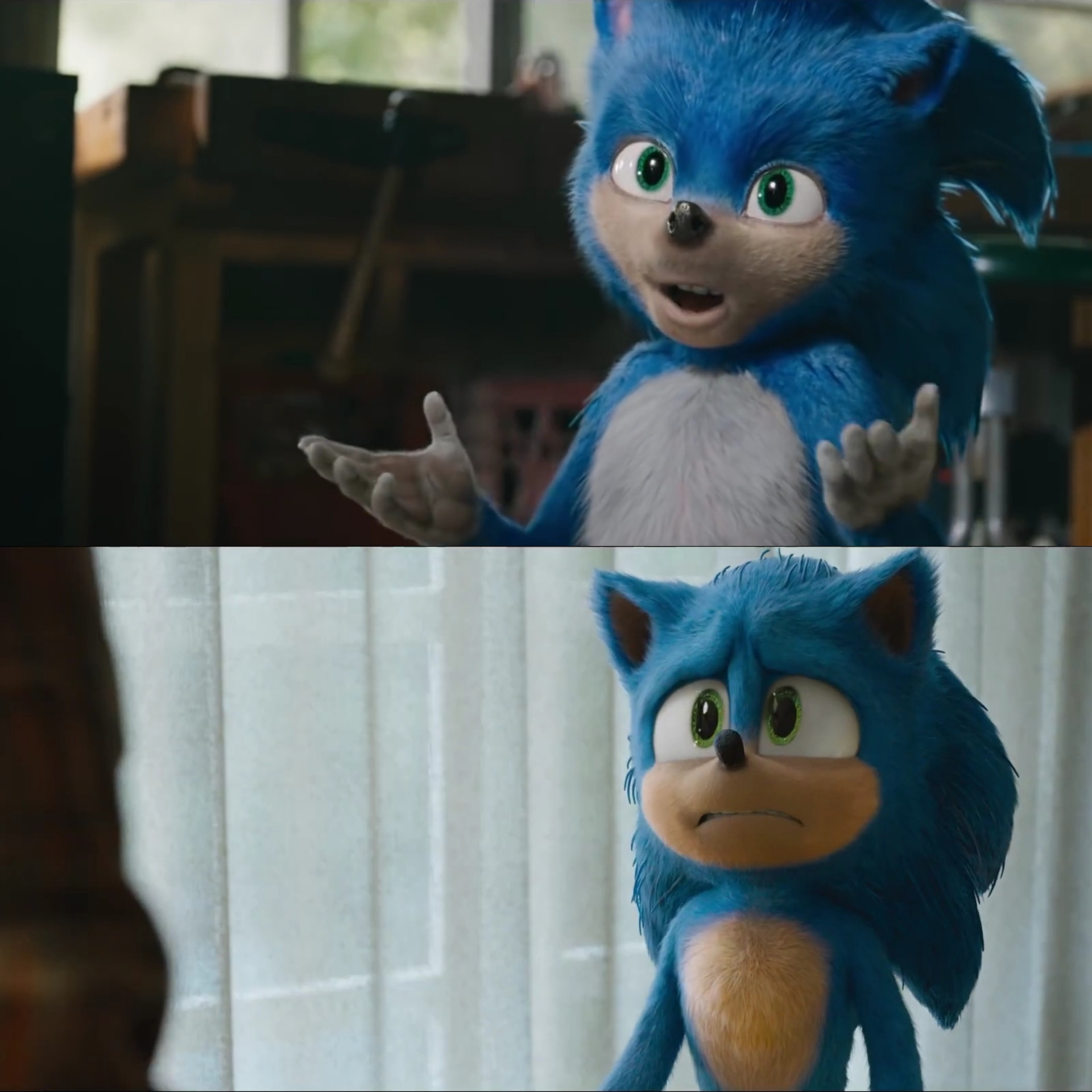 Sonic filminin 'yenilenmiş halinden' ilk fragman yayınlandı
