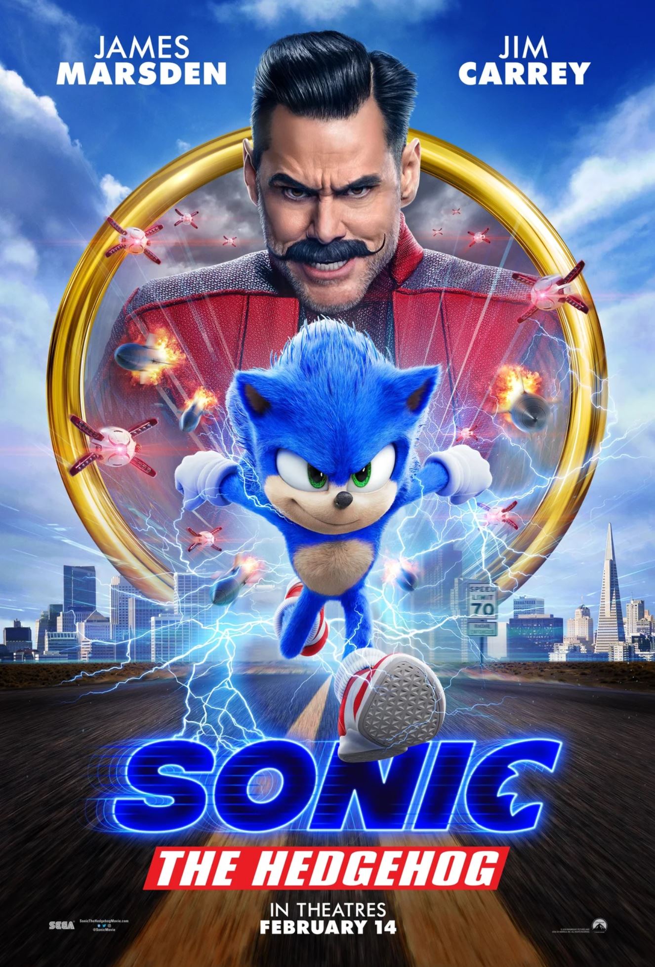 Sonic filminin 'yenilenmiş halinden' ilk fragman yayınlandı