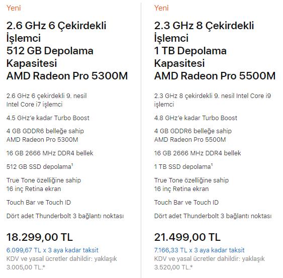 15 inç MacBook Pro satıştan kalktı