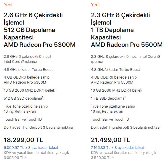 15 inç MacBook Pro satıştan kalktı