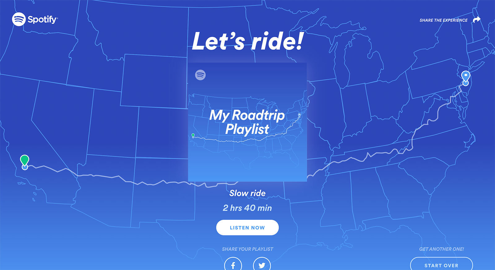 Spotify, yolcukluk için çalma listeleri