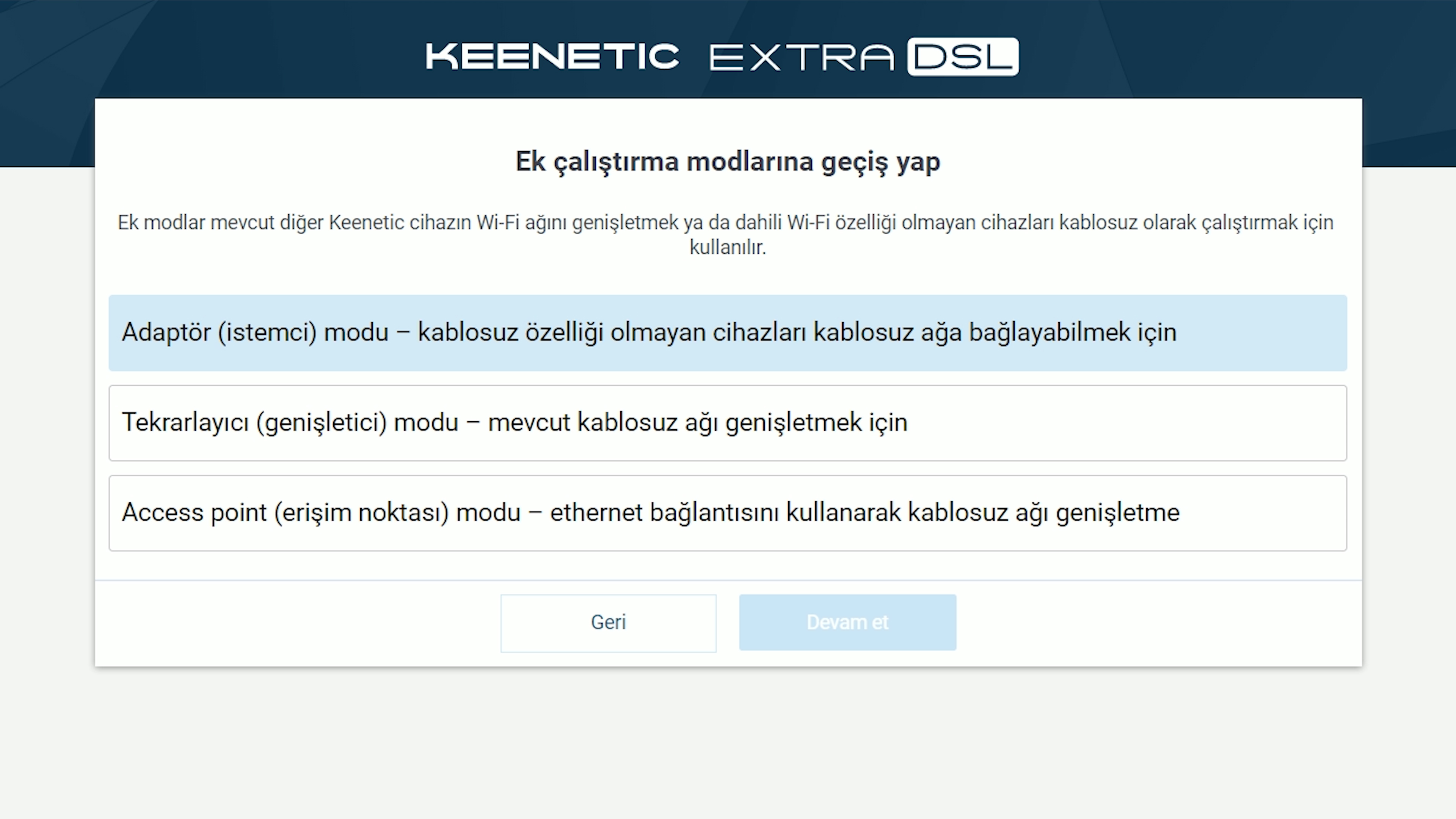 İşletim sistemli modem! 'Keenetic Extra DSL incelemesi'