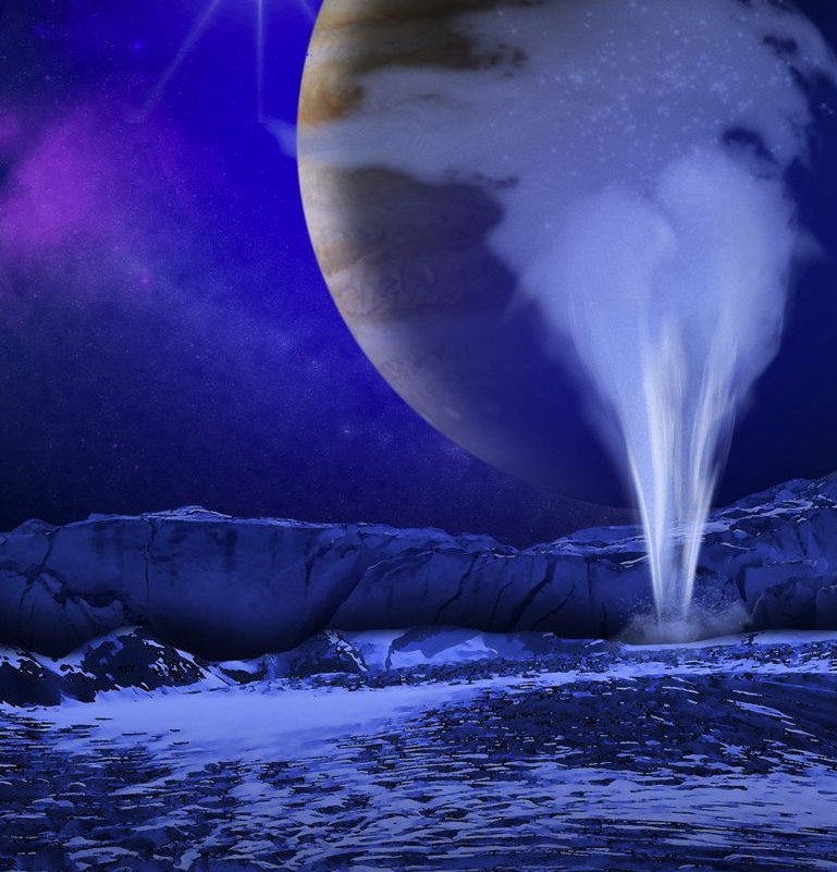 Europa'da yaşam olabilir mi? NASA, uydunun atmosferinde su bulunduğunu açıkladı