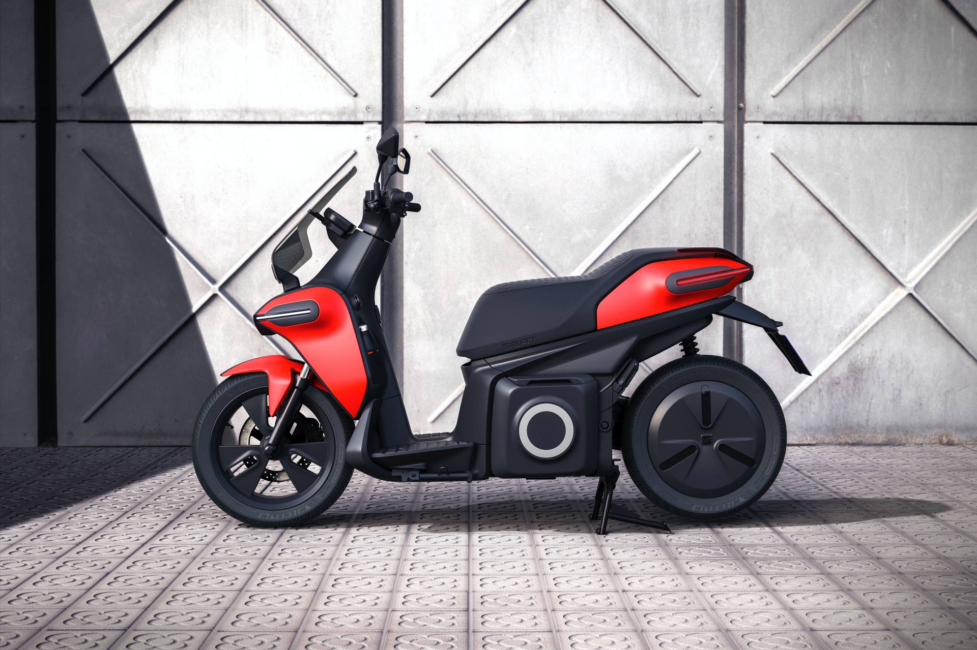 seat elektrikli motosiklet e-scooter