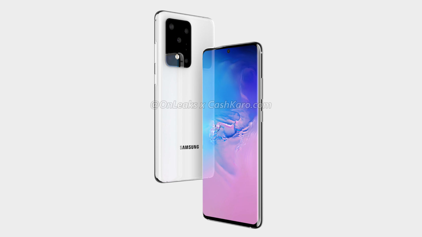 Samsung Galaxy S11 Plus'ın tasarımı netleşti