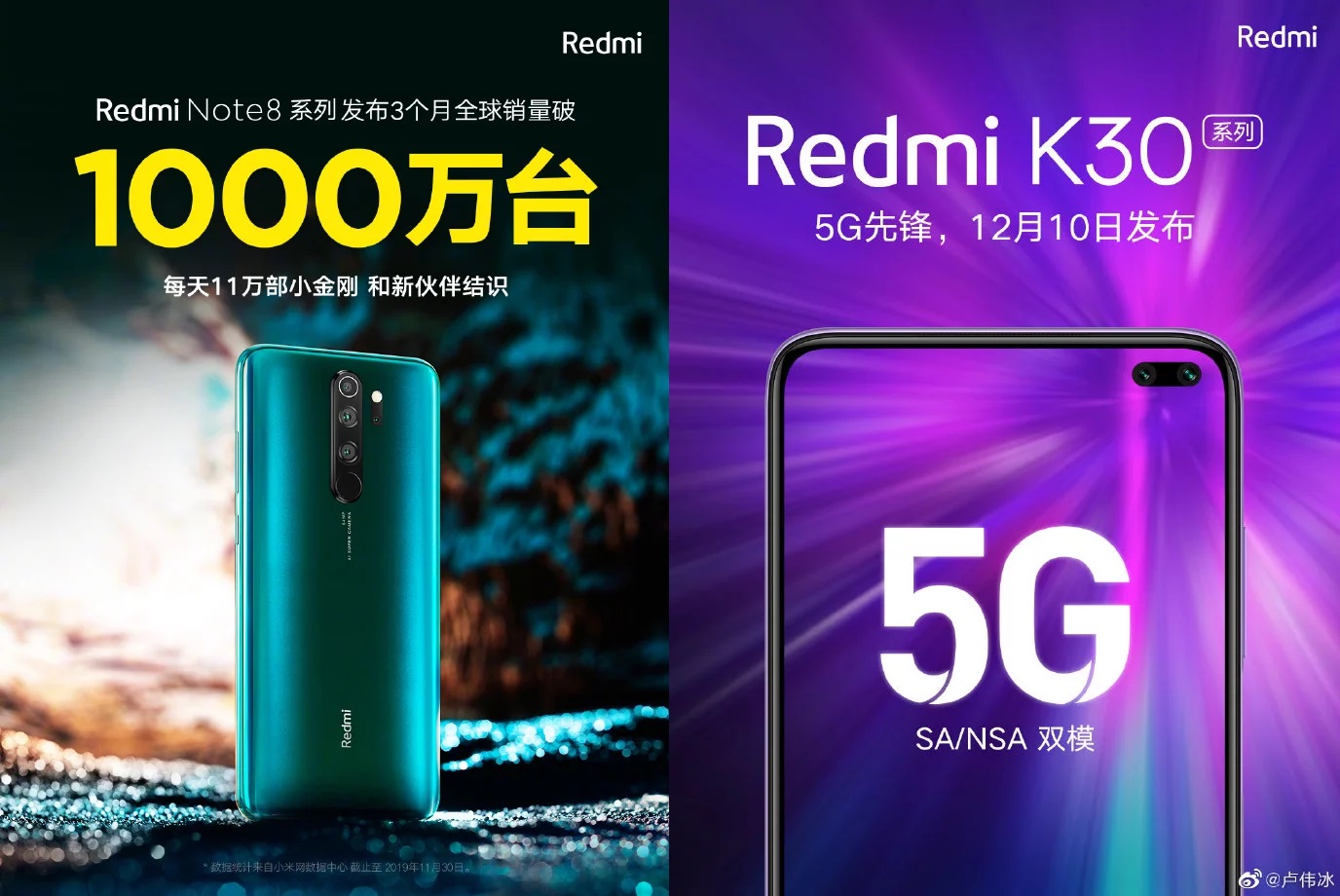 Redmi Note 8 serisi 10 milyon satış barajını geçti