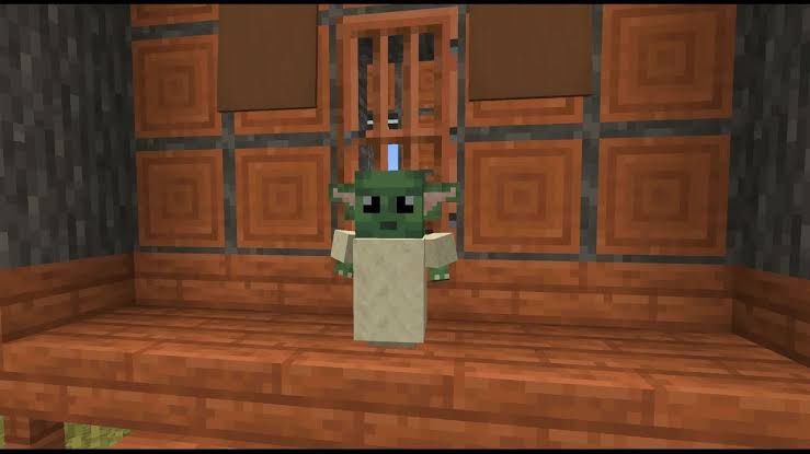 Minecraft Java versiyonuna Baby Yoda geliyor