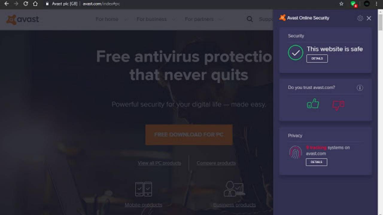 Avast tarayıcı uzantısında risk tespit edildi