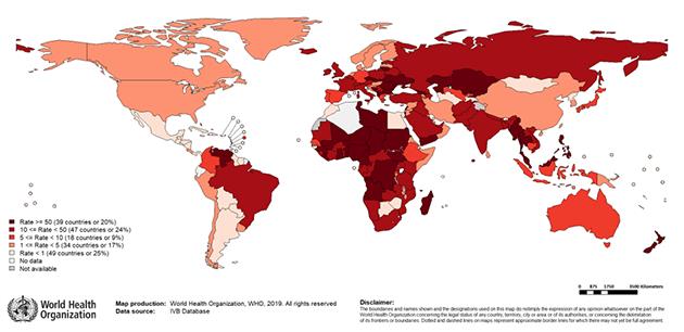 Kızamık hastalığı, 2018 yılında 142.000 can aldı