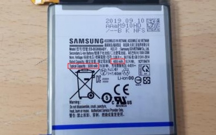 Samsung Galaxy S11+ modeli 5.000 mAh batarya ile gelebilir