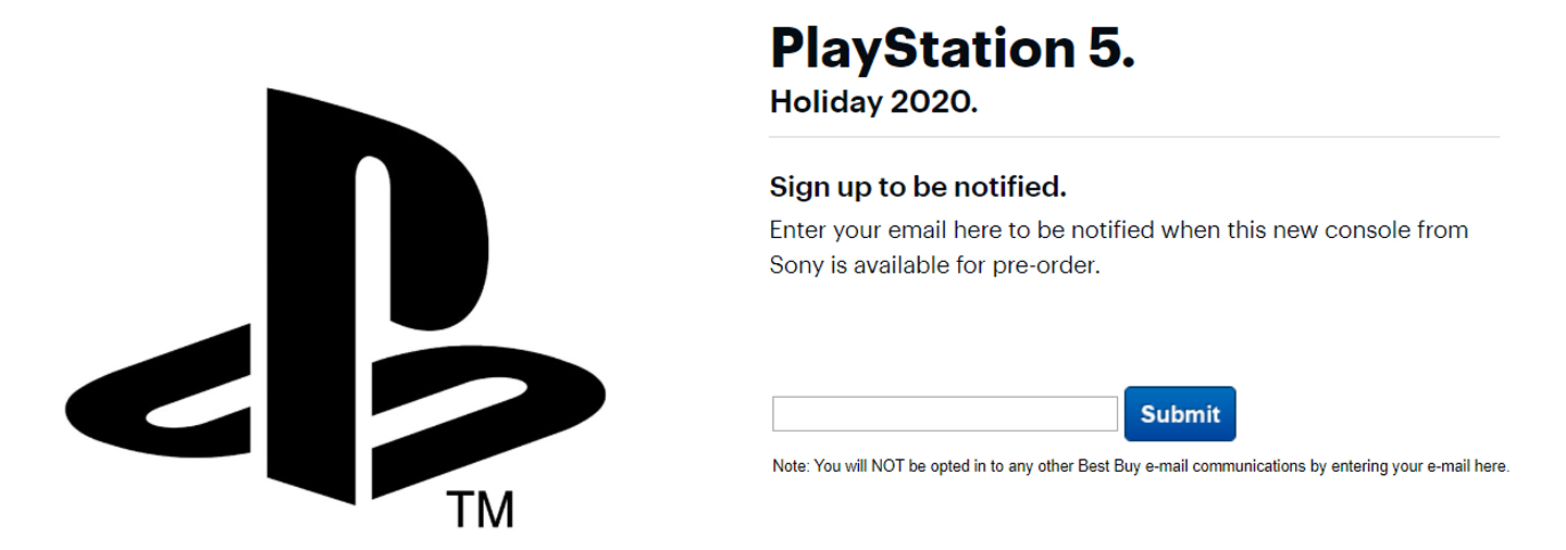 Sony PlayStation 5 için Avrupa'da ön sipariş alınmaya başlandı