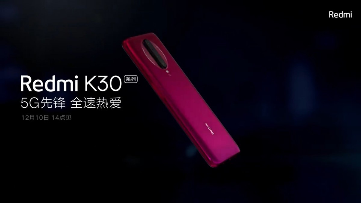 Redmi K30 dört renkte sunulacak: İşte basın görselleri