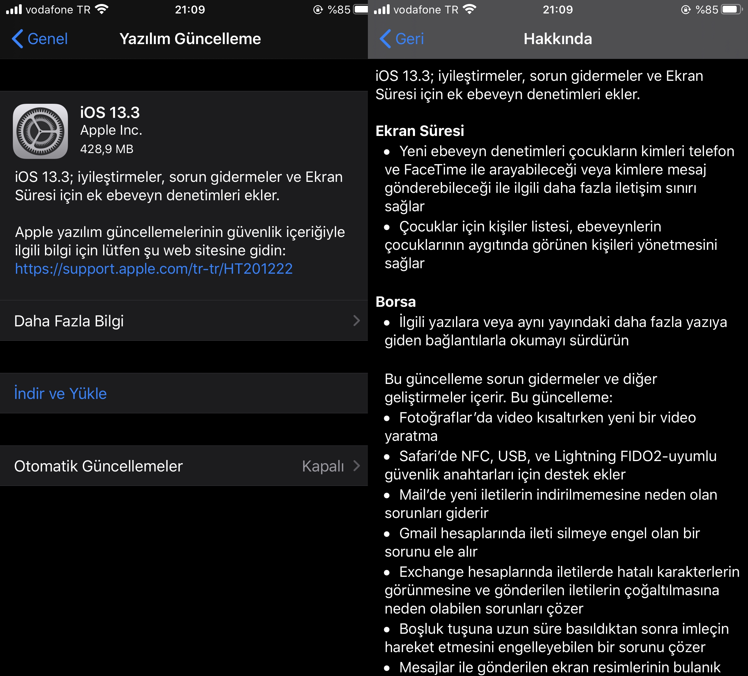 iOS 13.3 ve iPadOS 13.3 çıktı! İşte yenilikler ve çözülen sorunlar