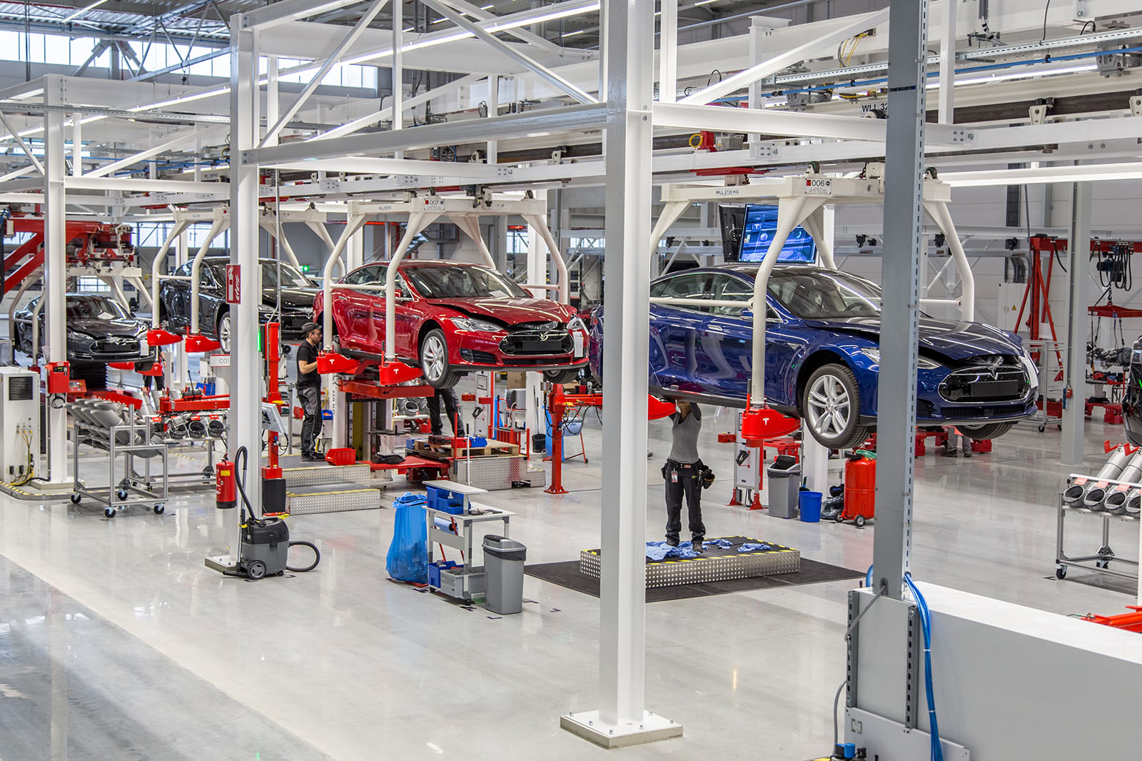 Tesla, Almanya'daki fabrikasında yılda 500.000 elektrikli otomobil üretecek