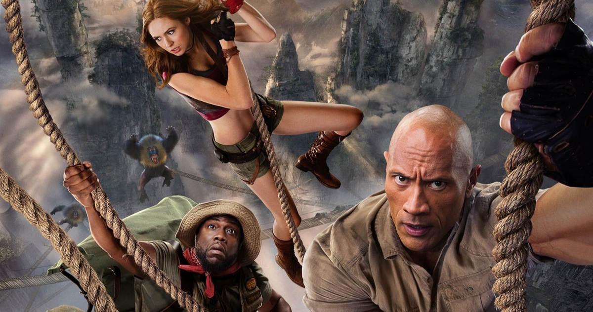 Yeni Jumanji filminden gişede müthiş performans