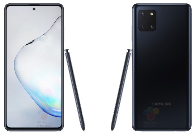 Galaxy Note 10 Lite resmi basın görselleriyle karşınızda