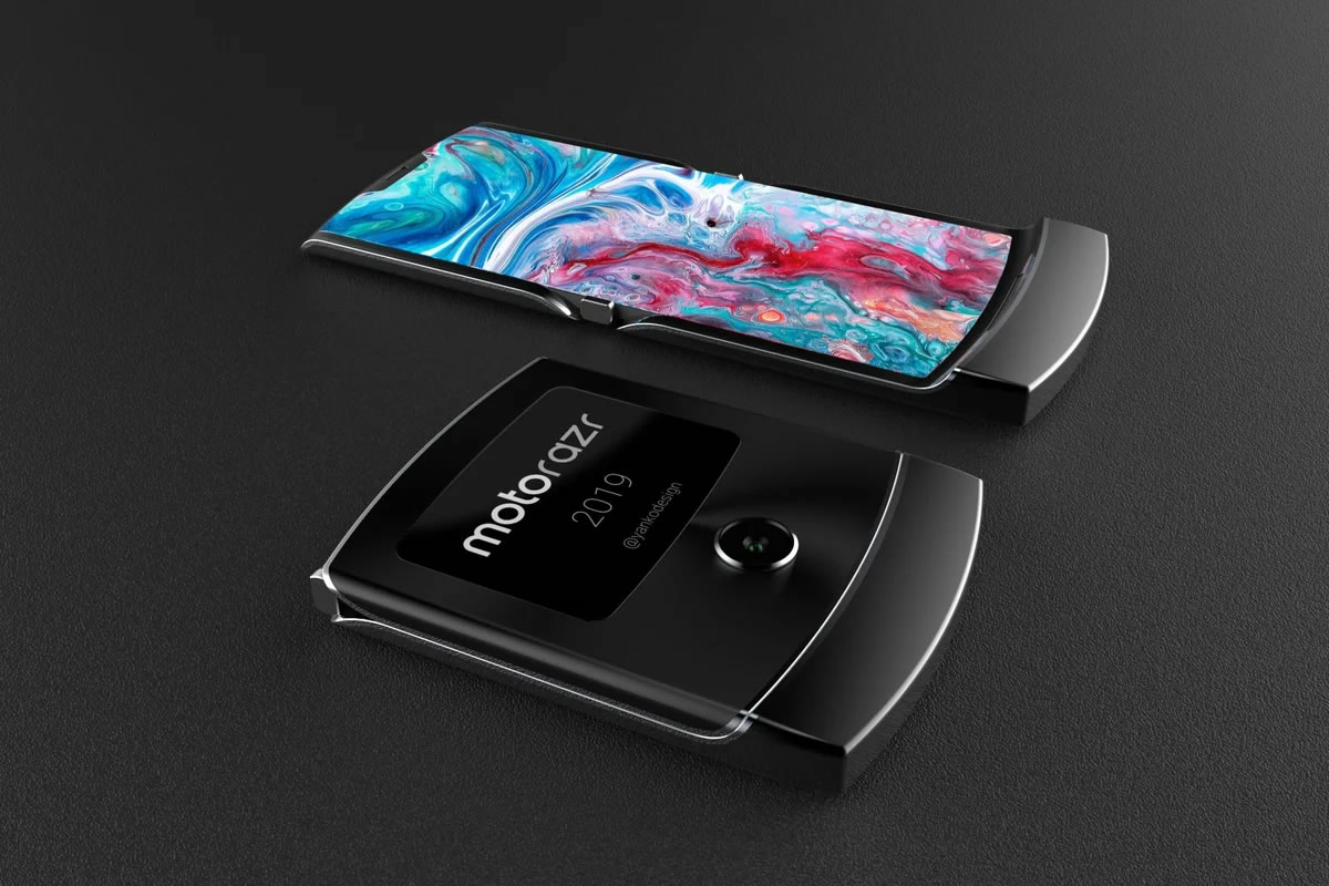Huawei'nin yeni katlanabilir akıllı telefonu, Motorola Razr 2019'a benzeyecek