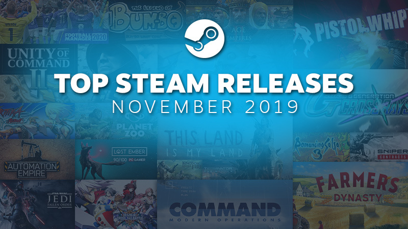 Steam, Kasım ayının en iyi 20 oyununu açıkladı