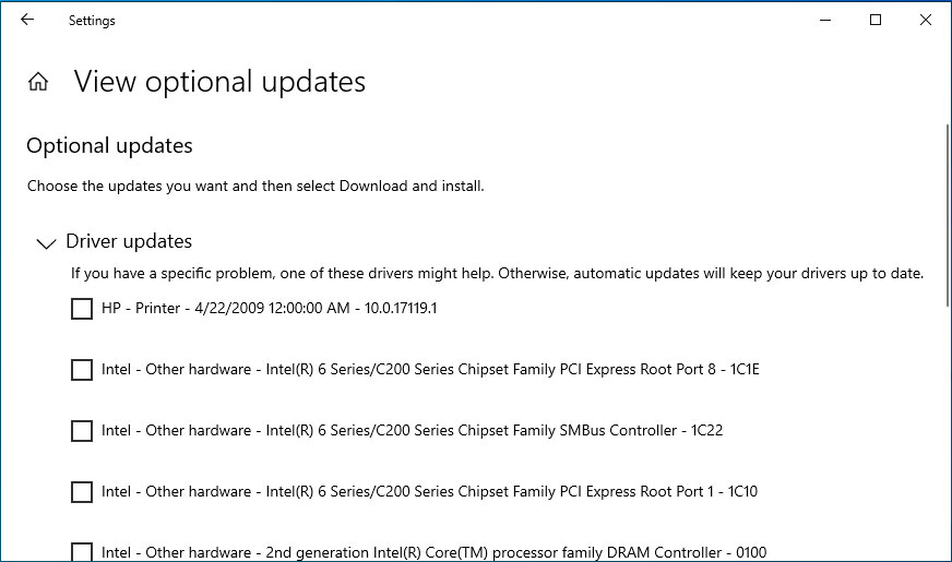 Microsoft, Windows 10'da sürücü ve güncellemelerin yüklenmesini kolaylaştıracak