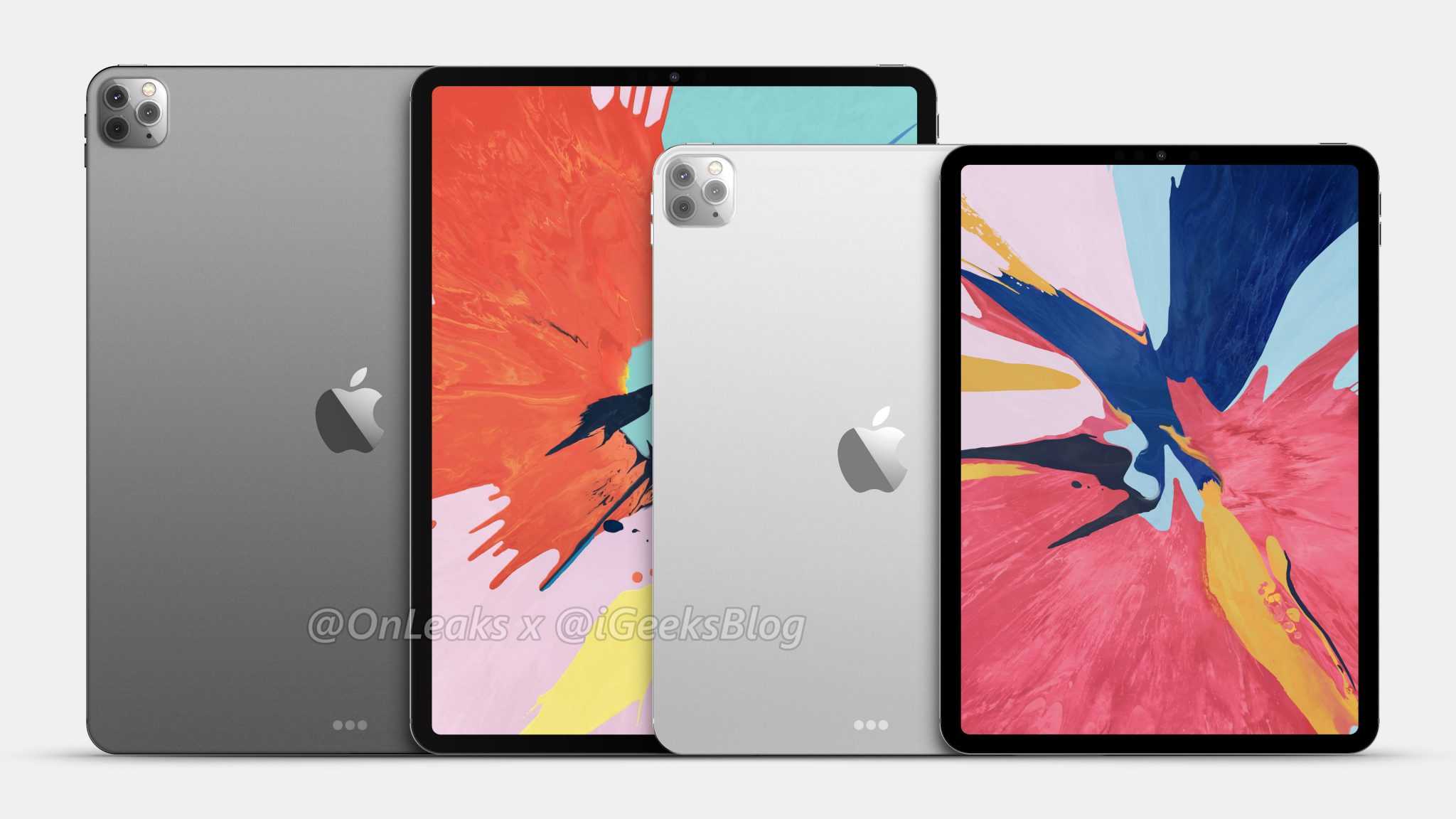 iPad Pro 2020 şablon çizimleri sızdırıldı