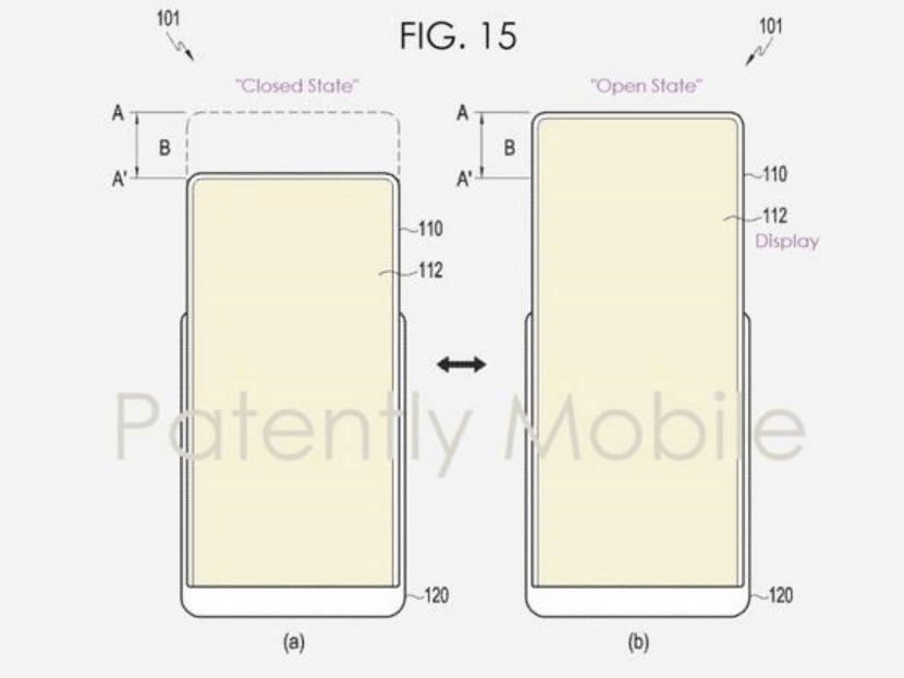 Samsung, ekranı uzayabilen akıllı telefon patenti aldı