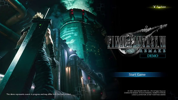 Final Fantasy VII Remake'in açılış ile demosunun oynanış videoları sızdı